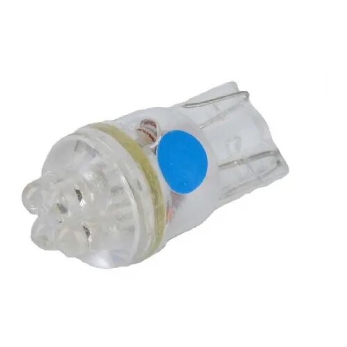 Cabletech Avtomobilska žarnica, T10, 4 x LED, 12 V, modra Slike