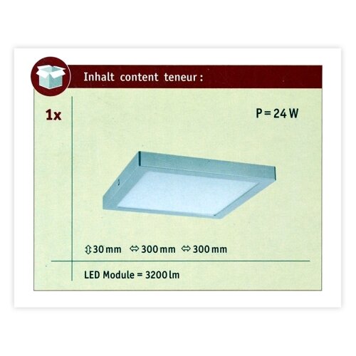 PAULMANN 70982 - LED/22W Plafonsko svetlo ABIA 230V Slike