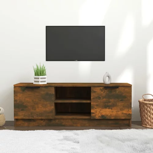 TV ormarić boja hrasta 102 x 35 x 36,5 cm konstruirano drvo