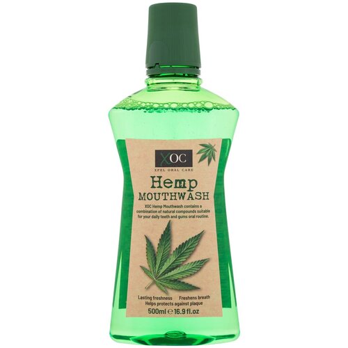 Xpel Hemp Mouthwash osvežilna ustna vodica 500 ml unisex Slike