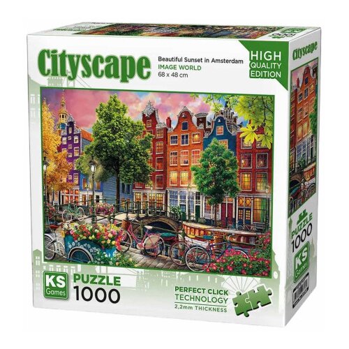 KS Games Igračka puzzle Amsterdam 1000 dijelova 20793 Cene