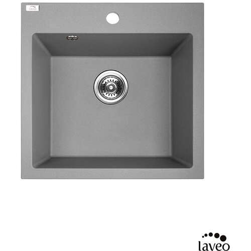 LAVEO Granitna sudopera Alena 49x49cm Siva Slike