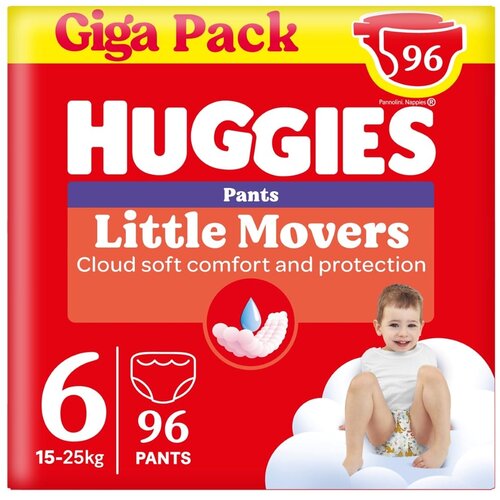 Huggies pants, dečje pelene gaćice (mesečni box) veličina 6, 196kom Slike
