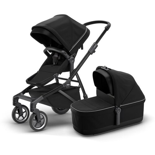Thule Voziček 2v1 Sleek + midnight black Cene