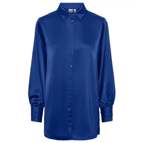 Y.a.s Topi & Bluze YAS Noos Pella Shirt L/S - Surf The Web Modra