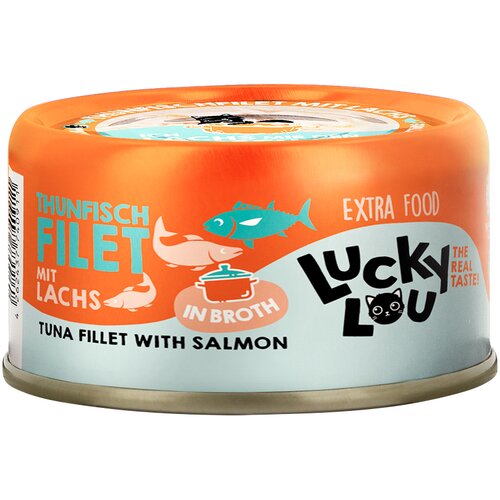 Lucky Lou Extra Food Filet u juhi 12 x 70 g - Tunjevina i losos Cijene