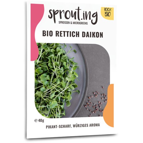 Sprout.ing Ekolo&scaron;ka redkev daikon - 40 g Cene