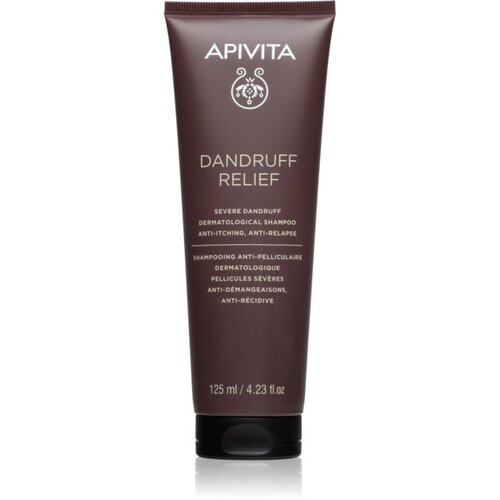 Apivita Dandruff Relief Severe Dandruff Dermatological Shampoo &amp;scaron;ampon proti prhljaju in srbenju 125 ml Slike