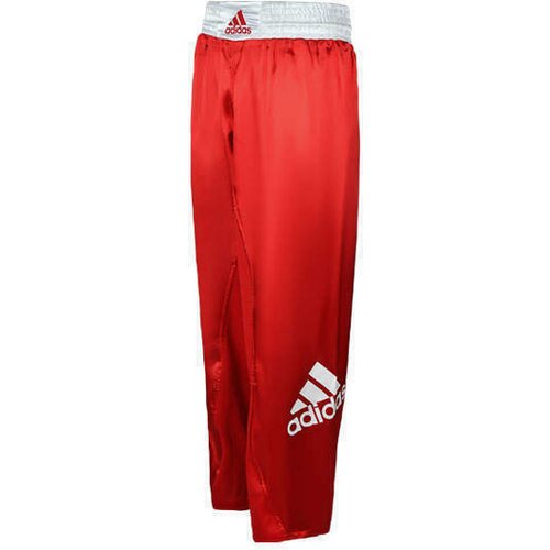 PrideShop Hlače za kickboks Adidas - 100 - Rdeča/bela , 140 Cene