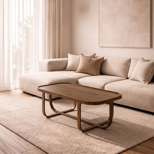 Hanah home klub sto Tual 110, 110 cm, orah Cene