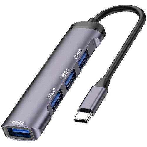  T-503 4-in-1 Type-C Dock Station USB-C to USB2.0x3 + USB3.0 HUB Adapter Slike