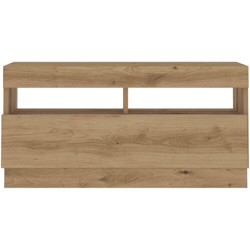  ormarić LED boja hrasta artisan 80x35x40cm konstruirano drvo Slike