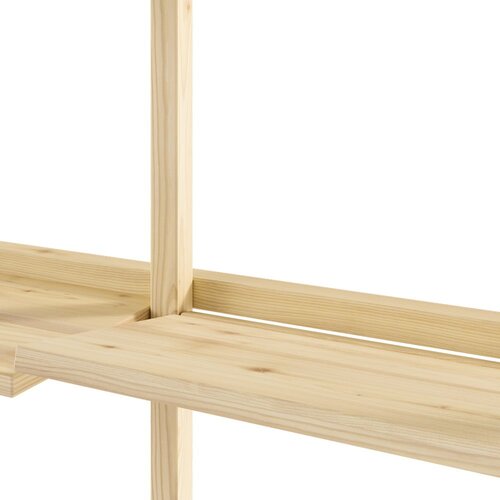 Karup Design Zidna polica od masivnog bora u prirodnoj boji 66x127 cm Groove &amp;ndash; Slike