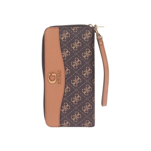 Guess NELL LOGO SLG LARGE ZIP A Smeđa Slike