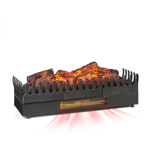 Klarstein Kamini FXL električni kamin, kaminski vložek, 1000/2000 W, 2W LED, črna barva Cene
