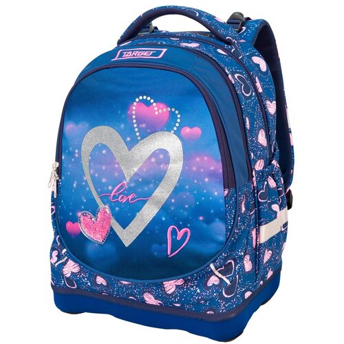 Target Ergonomski šolski nahrbtnik Superlight Petit Confetti Love Cene