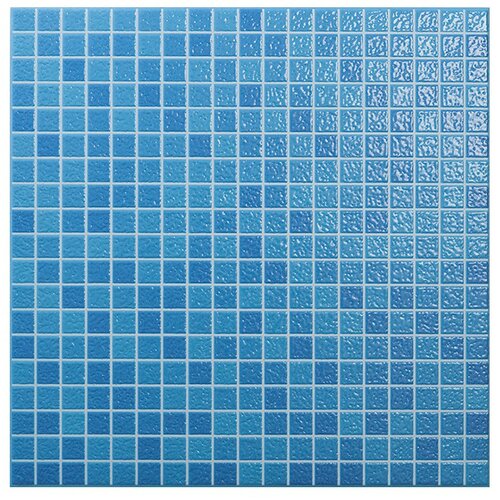 In mozaik pločica za bazen Indico Azul (33,3 x 33,3 cm, Plave boje, Sjaj) Slike