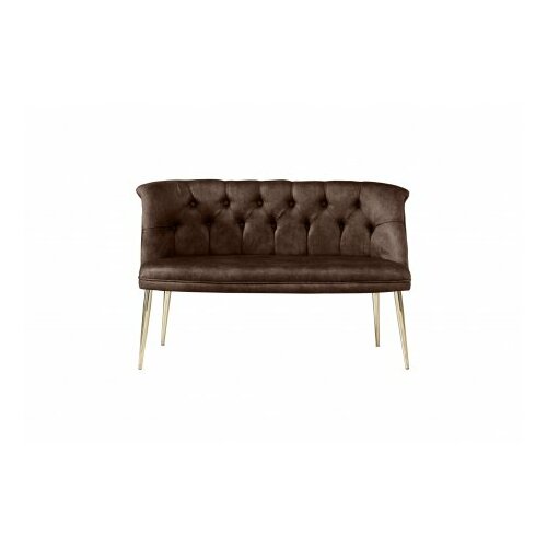 Atelier Del Sofa sofa dvosed roma gold metal brown Slike