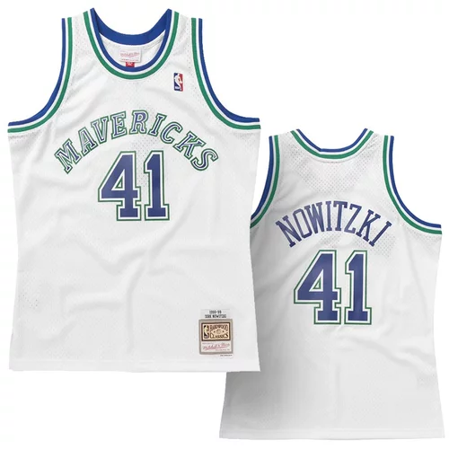 Mitchell And Ness Dirk Nowitzki 41 Dallas Mavericks 1998-99 Mitchell & Ness Swingman dres