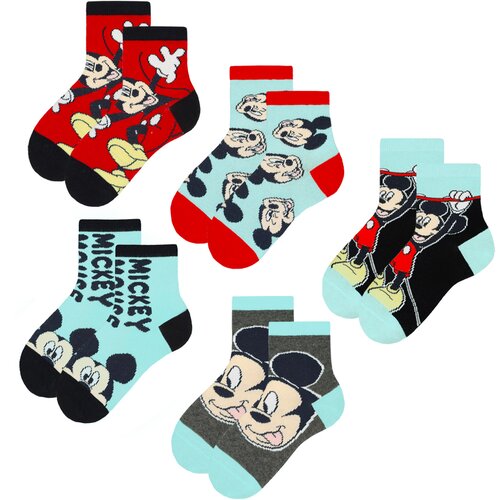 Licensed Kids socks Mickey Mouse 5P Frogies Slike