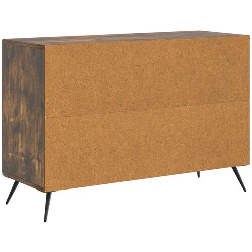  Kreveta Dimljeni hrast 89 x 34,5 x 60 cm Konstruirano drvo Slike