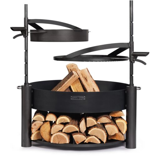 COOKKING Vrtno kuri&scaron;če MONTANA X 80 cm + re&scaron;etka + drog + ponev Cene
