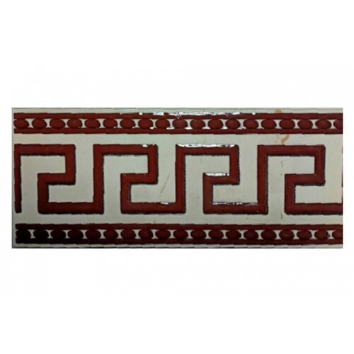  Listela Troya Bordo 9,8x25 Cene