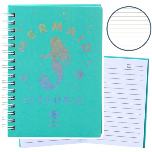  Holographic Mermaid Turquoise Lined Notebook A6 80 Sheets Cijene