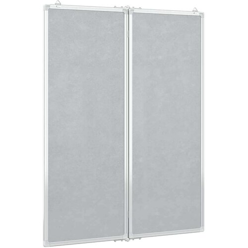  Magnetna bijela ploča sklopiva 80 x 100 x 1 7 cm aluminijska Slike