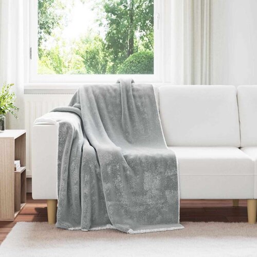  Odeja Siva 130 x 150 cm Flis, (5000288129) Cene