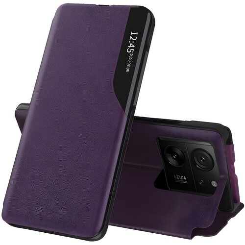 Techsuit Elegantna knjižna futrola View Case za Xiaomi 13T/13T Pro - Ljubičasta Cijene