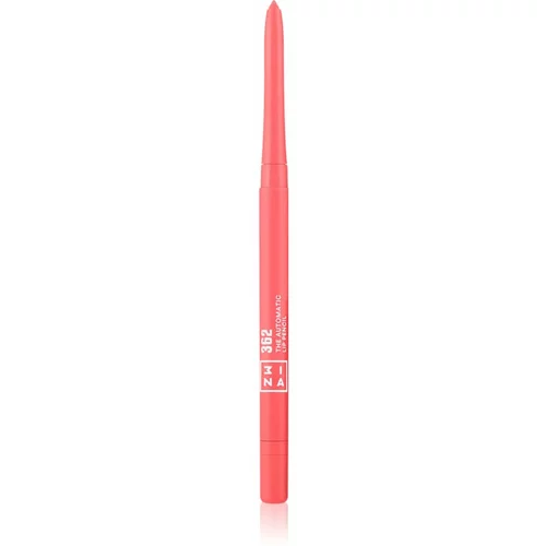 3INA The Automatic Lip Pencil črtalo za ustnice odtenek 362 - Pink 0,26 g