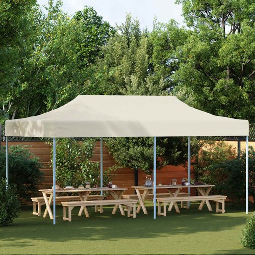 Šator za zabave Krema 291 x 580 x 315 cm Oxford tkanina Cijene