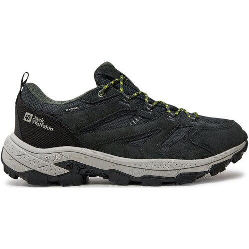 Jack Wolfskin Niske cipele 'VOJO TOUR' svijetlosiva / tamno zelena / crna Cijene