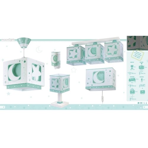 Dalber D-63231H - Dečija lampica MOONLIGHT 1xE14/40W/230V Slike