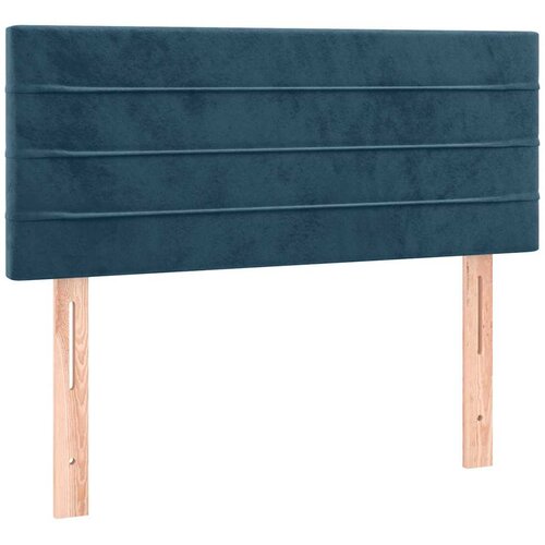 Box spring krevet s madracem tamnoplavi 100x200 cm bar&amp;scaron;unasti Slike