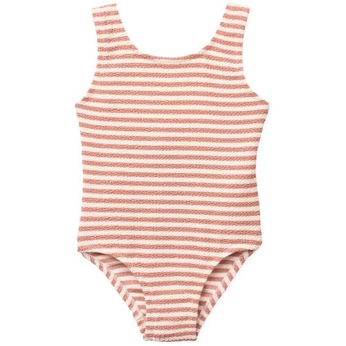 Liewood dječji kupaći kostim bianco stripe coral blush/creme de la creme Cijene