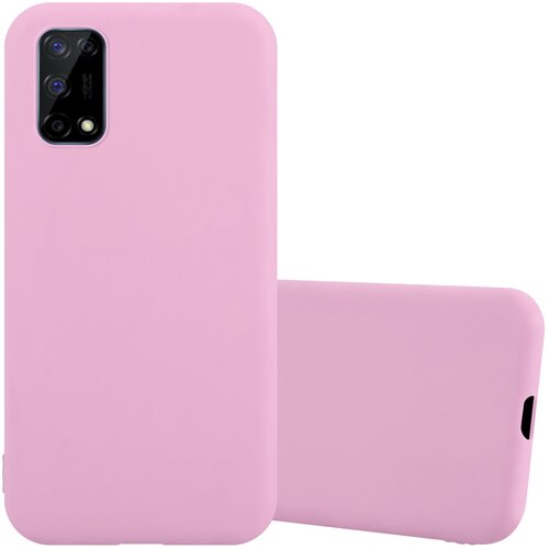 Cadorabo Case, združljiv z Realme v Candy Pink - Za&scaron;čitni pokrov iz fleksibilnega silikona TPU, (20592191) Cene