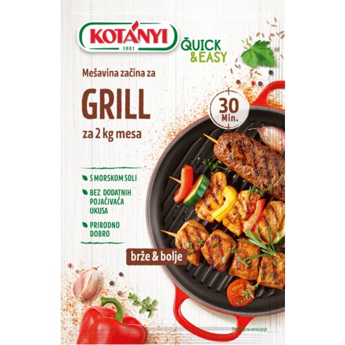Kotanyi Začin Q&E mešavina za grill 40g Cene