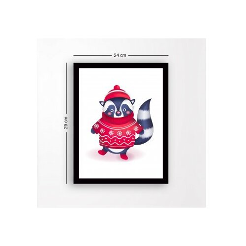 WALLXPERT Zidna dekoracija SC18304, 24 x 29 cm, Šarena Cene