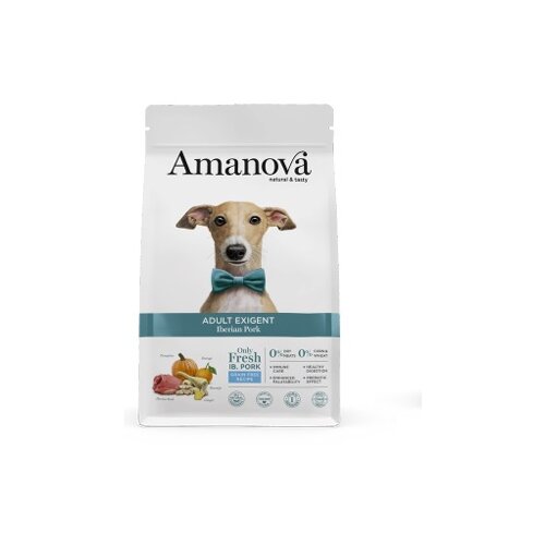 Amanova hrana za pse adult - exigent iberian pork 10kg Cene