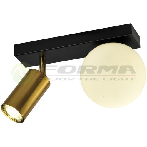 Forma Spot lampa FG155-2 BK+SG Slike