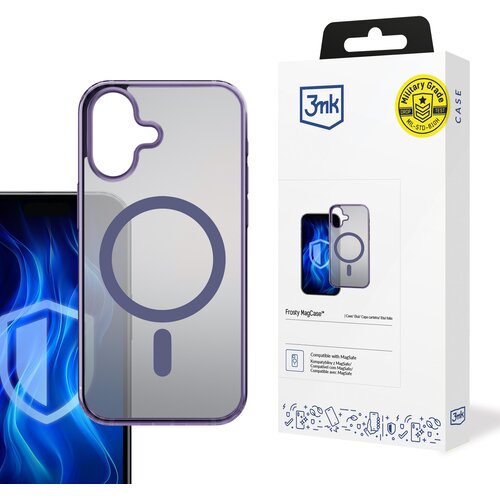 3mk APPLE IPHONE 16 PLUS - FROSTY MAGCASE PURPLE, (5000299878) Cene