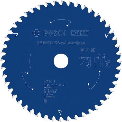 Bosch List testere za drvo Expert, 165mm, 48T Cene