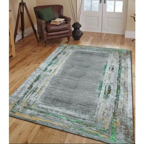  Tepih sa gumenom podlogom 180x120cm TG-1161 - Rustic zeleni Cene