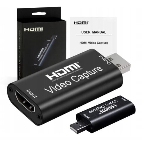 Zenwire BYL-2203 USB HDMI video zajemalna kartica (video grabber) za PC/Mac, 1080p 30Hz, UVC/UAC, za OBS streaming in snemanje, (5000195870) Slike