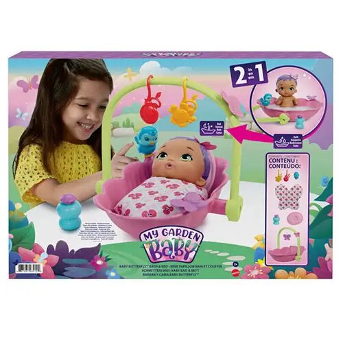 Mattel my garden baby: slatka beba nosiljka za kupanje Slike