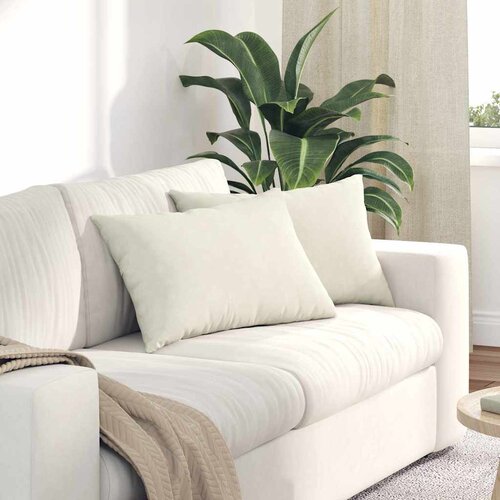  Jastučići za sofu 2 pcs Krema 60 x 40 cm Kordura tekstil Cene