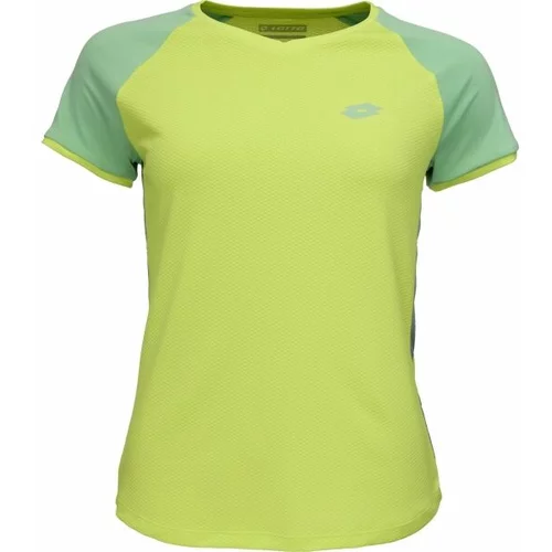 Lotto SUPERRAPIDA W VI TEE Ženska majica za tenis, žuta, veličina