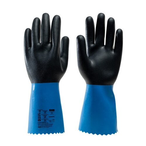 Coverguard Rukavica neopren EUROCHEM NE530 crno/plava vel. 10 Cijene